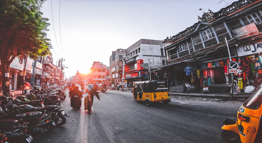 Street in Indian City.